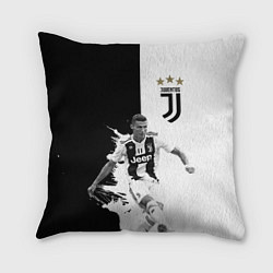 Подушка квадратная Cristiano Ronaldo, цвет: 3D-принт
