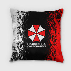 Подушка квадратная UMBRELLA CORP, цвет: 3D-принт