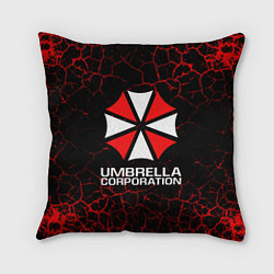 Подушка квадратная UMBRELLA CORPORATION, цвет: 3D-принт