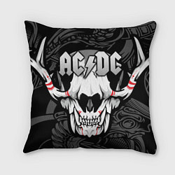 Подушка квадратная ACDC