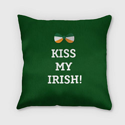 Подушка квадратная Kiss my Irish