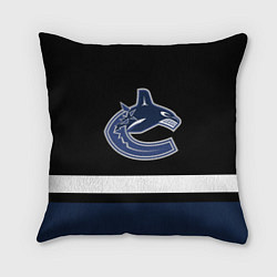 Подушка квадратная Vancouver Canucks, цвет: 3D-принт