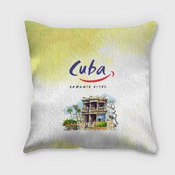 Подушка квадратная Куба