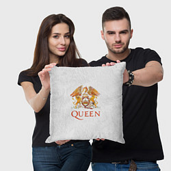 Подушка квадратная Queen, цвет: 3D-принт — фото 2