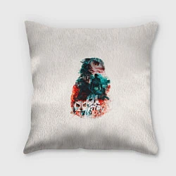 Подушка квадратная Twin Peaks, цвет: 3D-принт