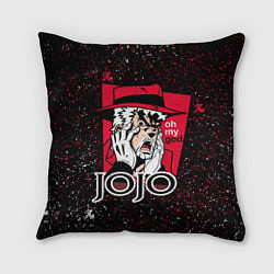 Подушка квадратная JoJo Bizarre Adventure, цвет: 3D-принт