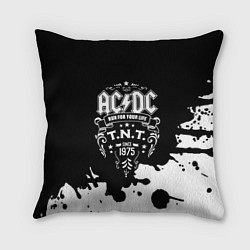 Подушка квадратная ACDC TNT