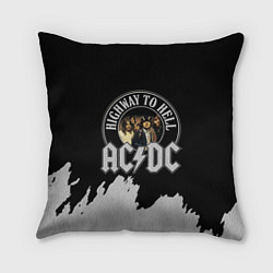 Подушка квадратная ACDC