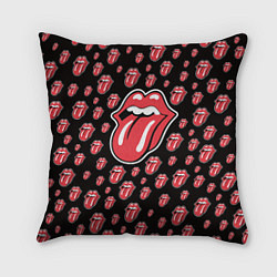 Подушка квадратная Rolling stones