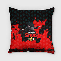 Подушка квадратная BRAWL STARS:CROW