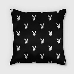 Подушка квадратная PLAYBOY, цвет: 3D-принт
