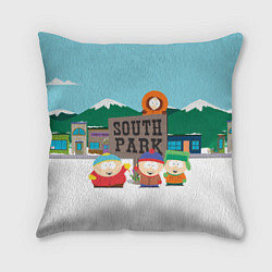 Подушка квадратная Южный Парк, цвет: 3D-принт