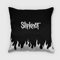 Подушка квадратная SLIPKNOT, цвет: 3D-принт