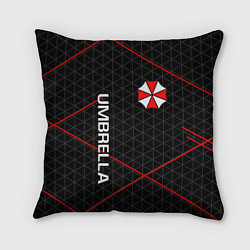 Подушка квадратная UMBRELLA CORP, цвет: 3D-принт