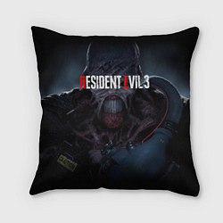 Подушка квадратная Resident evil 3 remake