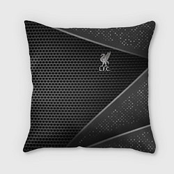 Подушка квадратная Liverpool FC, цвет: 3D-принт