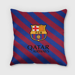 Подушка квадратная Barcelona, цвет: 3D-принт