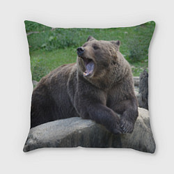 Подушка квадратная Медведь