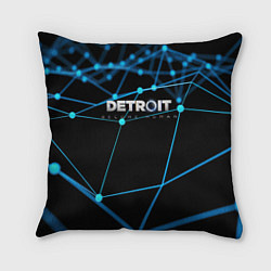 Подушка квадратная Detroit:Become Human, цвет: 3D-принт