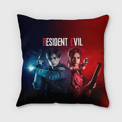 Подушка квадратная Resident Evil 2, цвет: 3D-принт