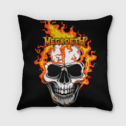Подушка квадратная Megadeth