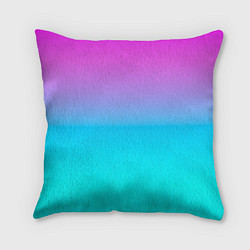 Подушка квадратная Лето, цвет: 3D-принт