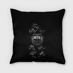 Подушка квадратная BTS