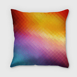 Подушка квадратная Пикси, цвет: 3D-принт