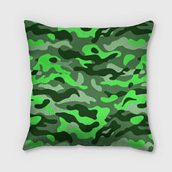 Подушка квадратная CAMOUFLAGE GREEN