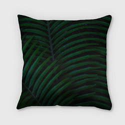 Подушка квадратная Пальмовые листья