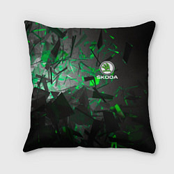 Подушка квадратная SKODA