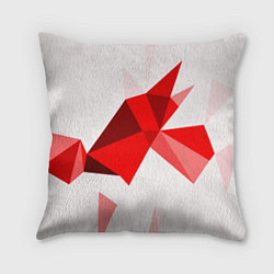 Подушка квадратная GEOMETRY RED