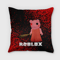 Подушка квадратная Roblox Piggy