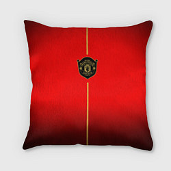 Подушка квадратная Манчестер Юнайтед лого 2020