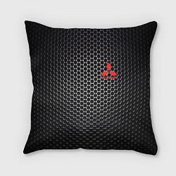 Подушка квадратная MITSUBISHI, цвет: 3D-принт