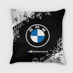 Подушка квадратная BMW БМВ