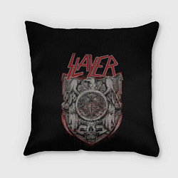 Подушка квадратная Slayer, цвет: 3D-принт