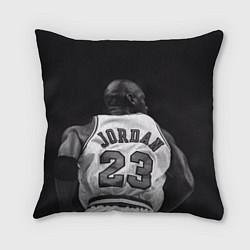 Подушка квадратная MICHAEL JORDAN, цвет: 3D-принт