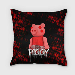 Подушка квадратная Roblox Piggy, цвет: 3D-принт