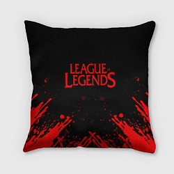 Подушка квадратная League of legends, цвет: 3D-принт