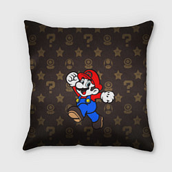 Подушка квадратная Mario, цвет: 3D-принт