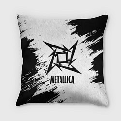 Подушка квадратная METALLICA МЕТАЛЛИКА