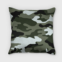 Подушка квадратная Camouflage 2, цвет: 3D-принт