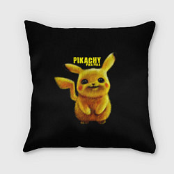 Подушка квадратная Pikachu Pika Pika, цвет: 3D-принт