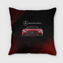 Подушка квадратная Mercedes Benz AMG