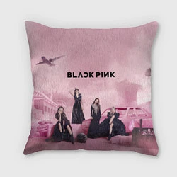 Подушка квадратная BLACKPINK x PUBG