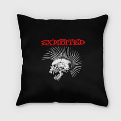 Подушка квадратная The Exploited, цвет: 3D-принт