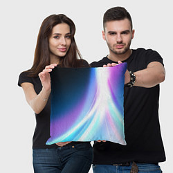 Подушка квадратная Сияние, цвет: 3D-принт — фото 2