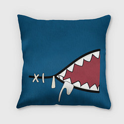 Подушка квадратная Акула gawr gura, цвет: 3D-принт
