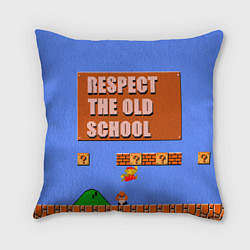 Подушка квадратная Марио, цвет: 3D-принт